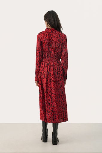 Jurken lange mouw multicolor Part Two