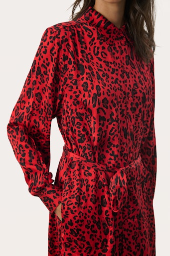 Jurken lange mouw multicolor Part Two