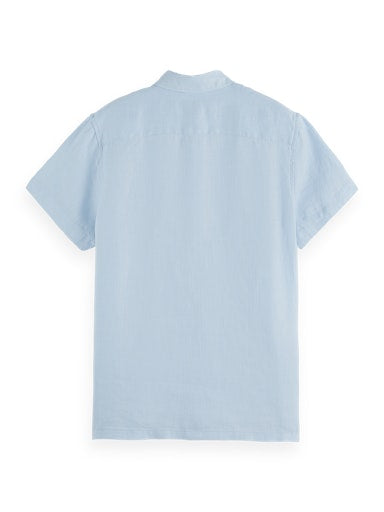 Hemden korte mouw blauw Scotch & Soda
