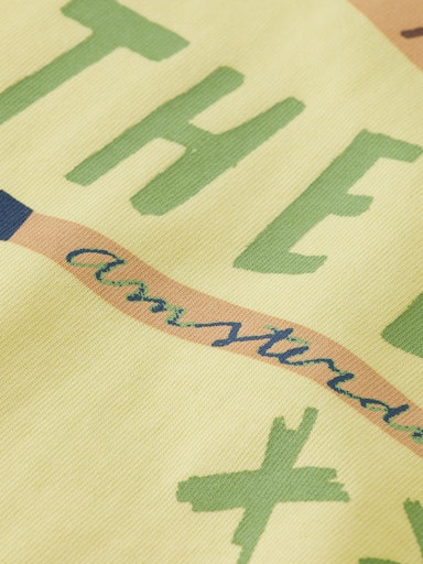 T-shirts korte mouw geel Scotch & Soda