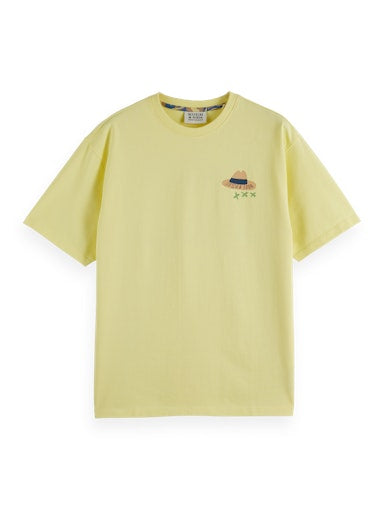T-shirts korte mouw geel Scotch & Soda