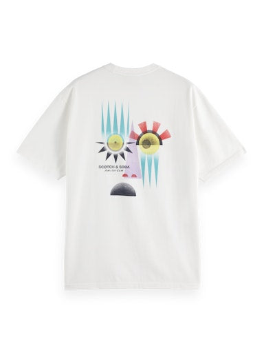 T-shirts korte mouw wit Scotch & Soda