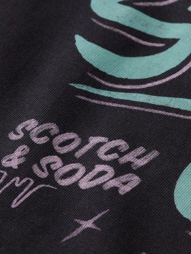T-shirts korte mouw zwart Scotch & Soda