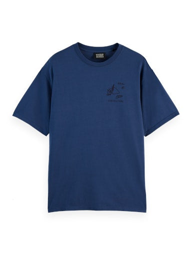 T-shirts korte mouw blauw Scotch & Soda