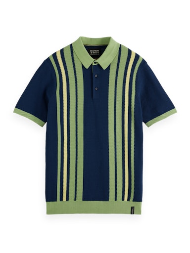 Polo's korte mouw blauw Scotch & Soda