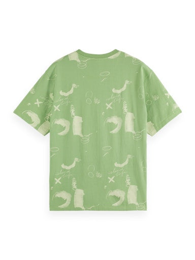 T-shirts korte mouw groen Scotch & Soda