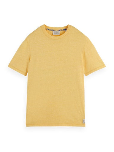 T-shirts korte mouw geel Scotch & Soda