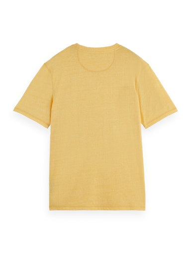 T-shirts korte mouw geel Scotch & Soda
