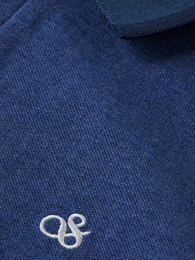 Polo's korte mouw blauw Scotch & Soda