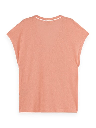 T-shirts korte mouw rood Scotch & Soda