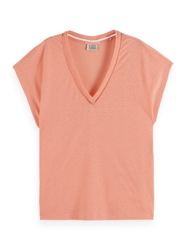 T-shirts korte mouw rood Scotch & Soda