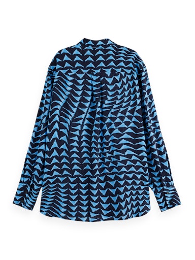Blouses lange mouw blauw Scotch & Soda