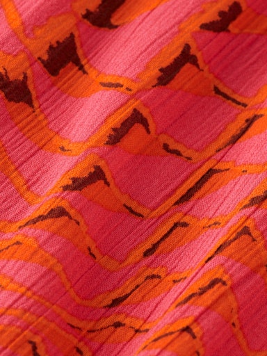 Jurken korte mouw rood Scotch & Soda