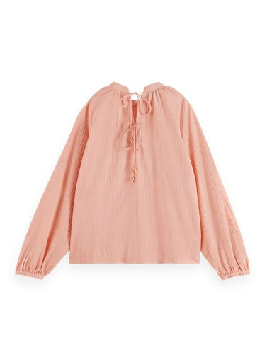Blouses lange mouw roze Scotch & Soda