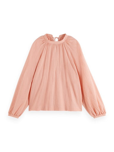 Blouses lange mouw roze Scotch & Soda