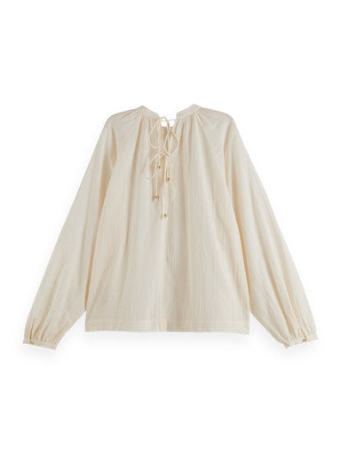 Blouses lange mouw beige Scotch & Soda