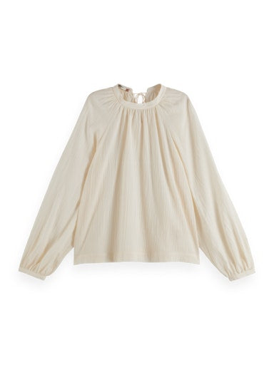 Blouses lange mouw beige Scotch & Soda