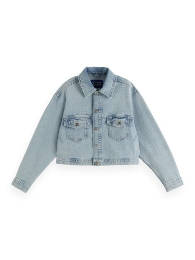 Jeansjassen blauw Scotch & Soda
