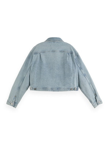 Jeansjassen blauw Scotch & Soda