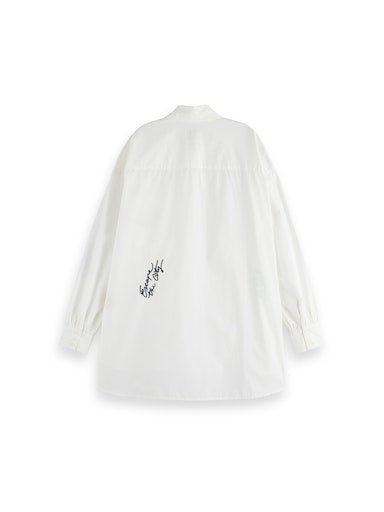 Blouses lange mouw wit Scotch & Soda