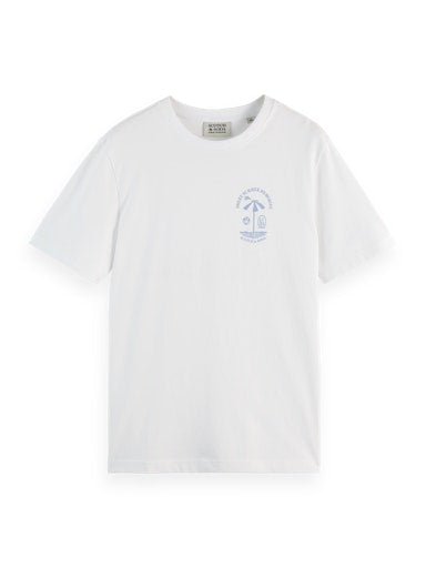 T-shirts korte mouw wit Scotch & Soda