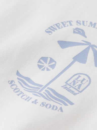 T-shirts korte mouw wit Scotch & Soda