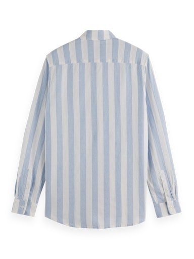 Hemden lange mouw blauw Scotch & Soda
