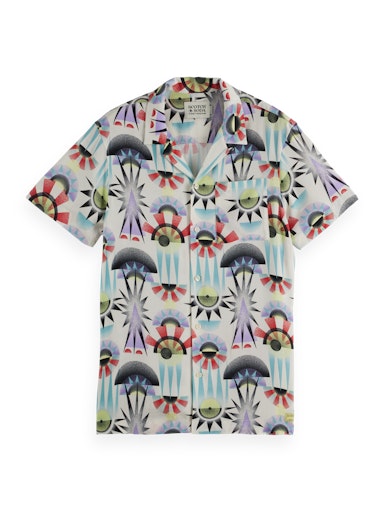 Hemden korte mouw wit Scotch & Soda