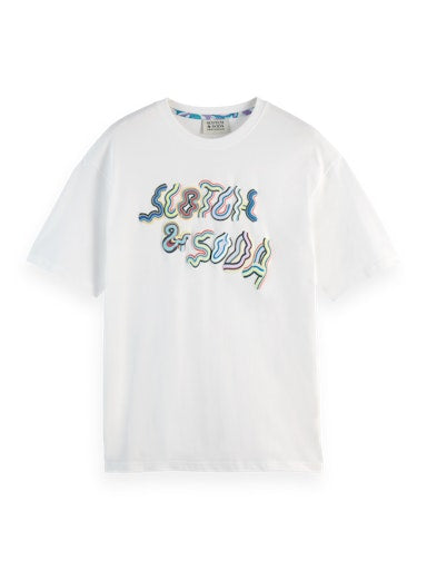 T-shirts korte mouw wit Scotch & Soda