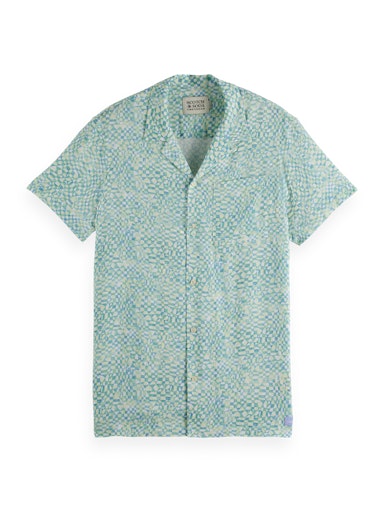 Hemden korte mouw groen Scotch & Soda