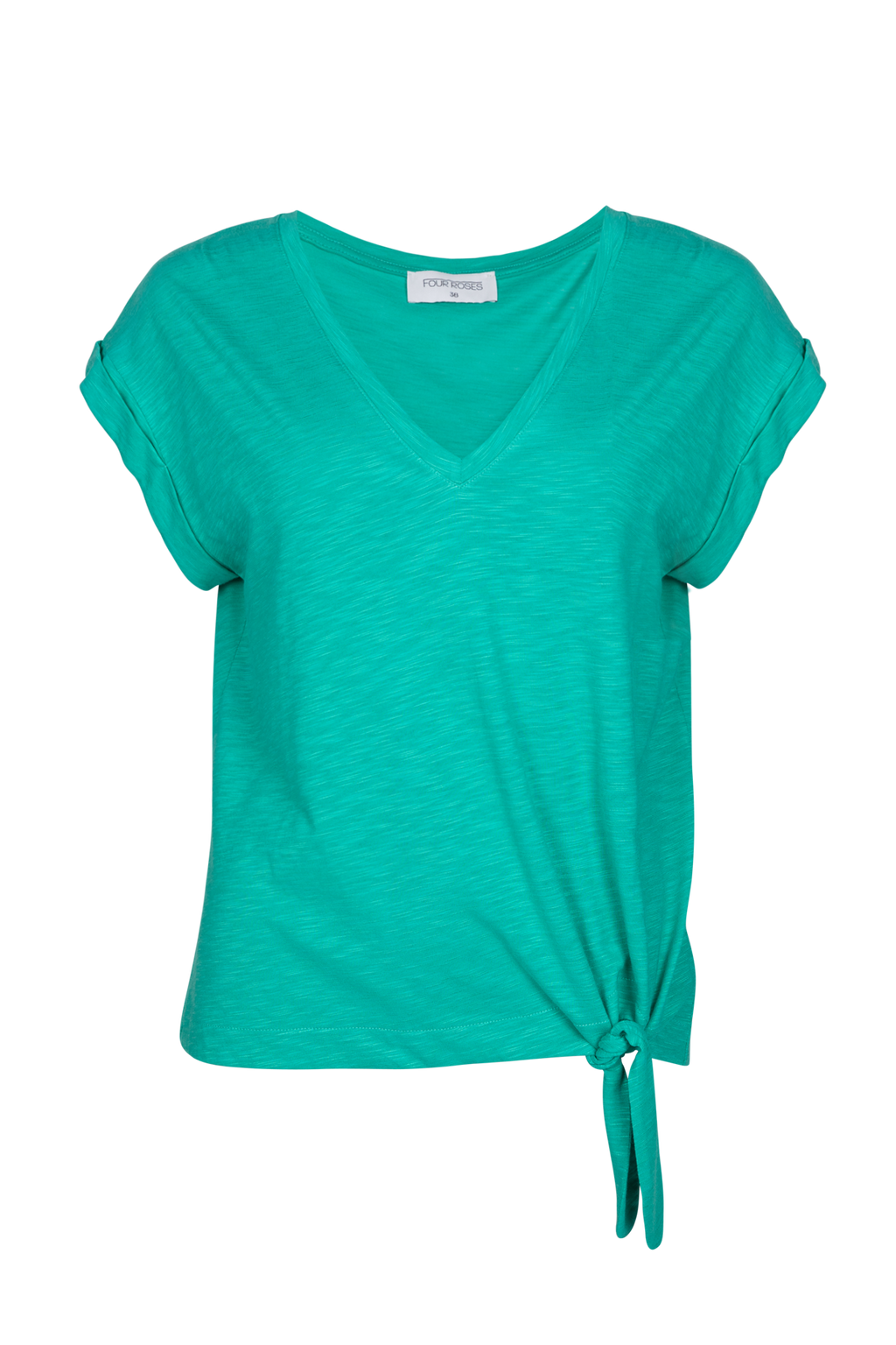 T-shirts korte mouw groen Four Roses