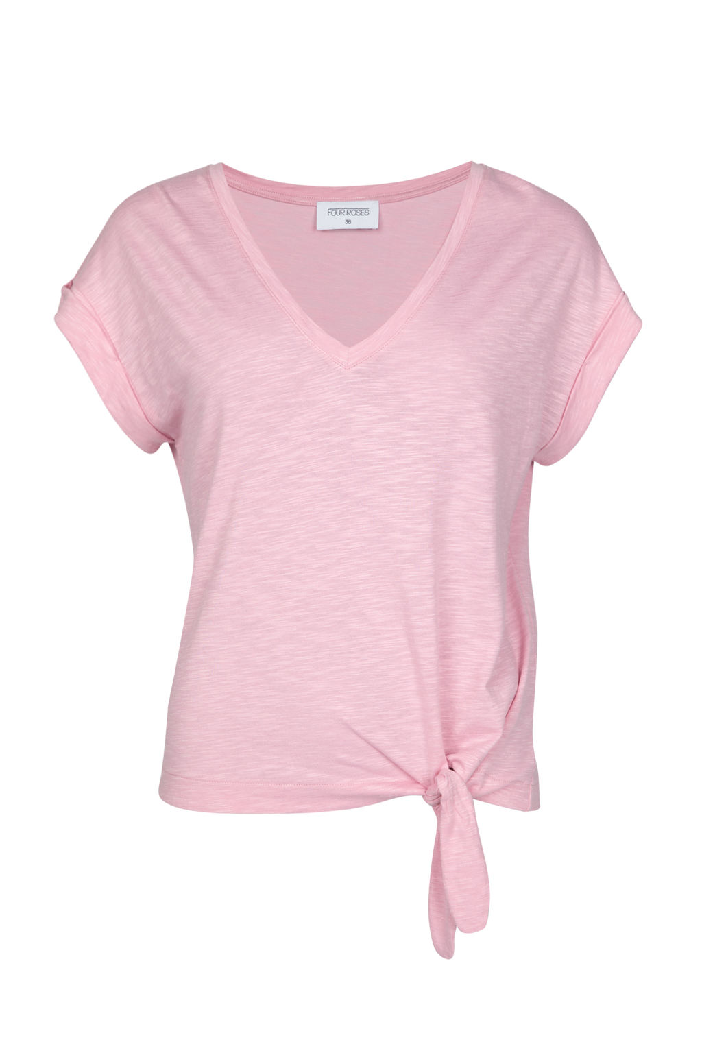 T-shirts korte mouw roze Four Roses