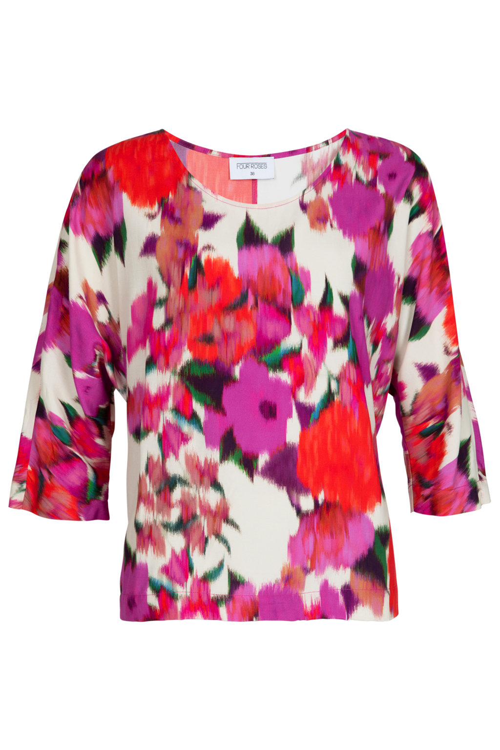 Blouses lange mouw multicolor Four Roses