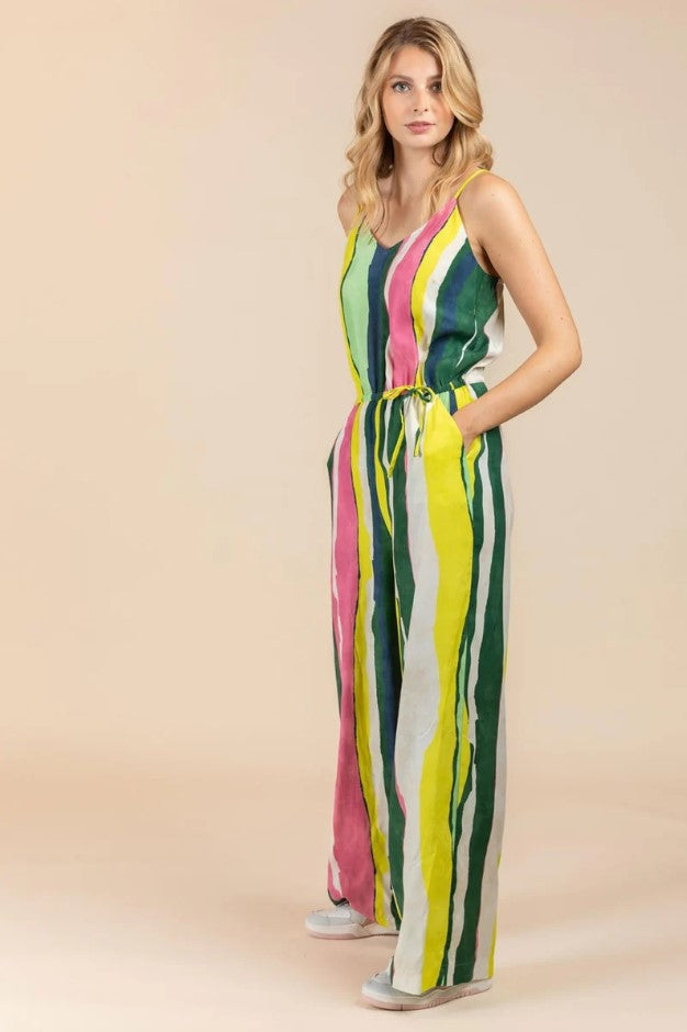 Jumpsuits zonder mouw multicolor Four Roses