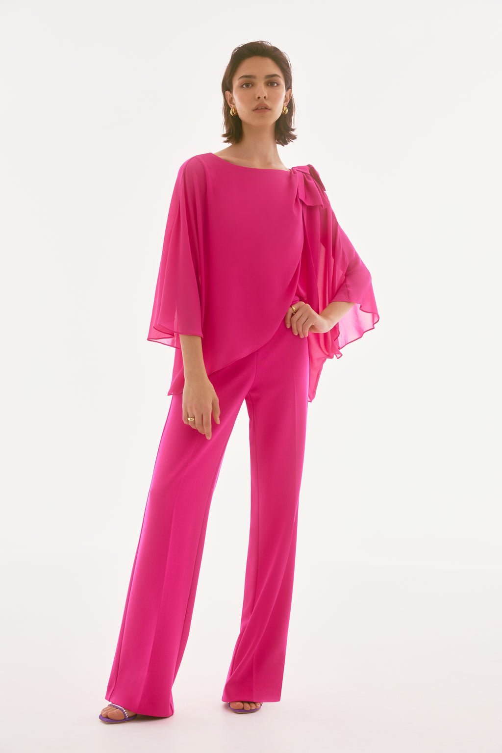 Blouses lange mouw roze Joseph Ribkoff