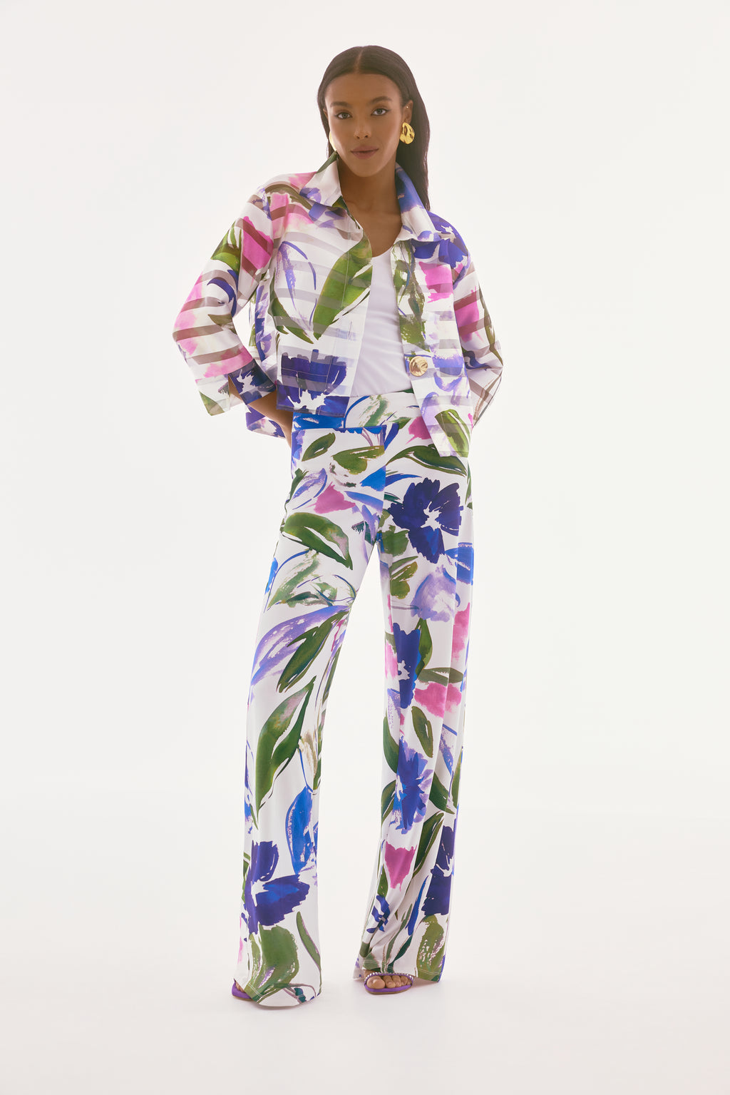 Broeken multicolor Joseph Ribkoff