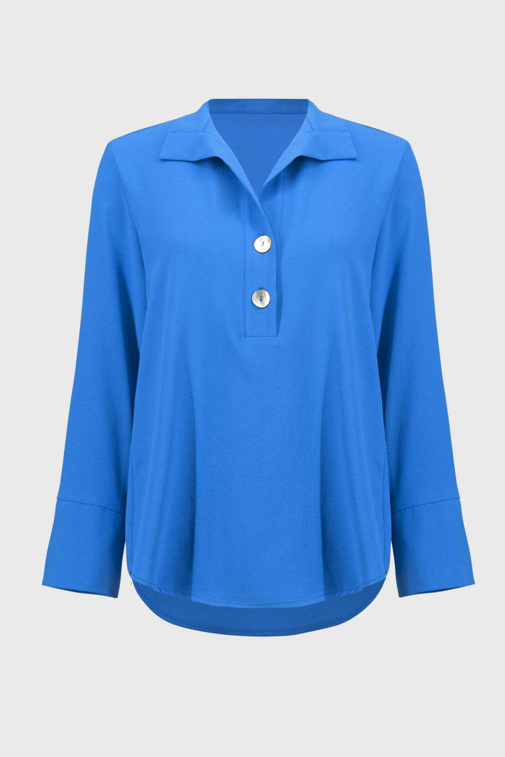 Blouses lange mouw blauw Joseph Ribkoff