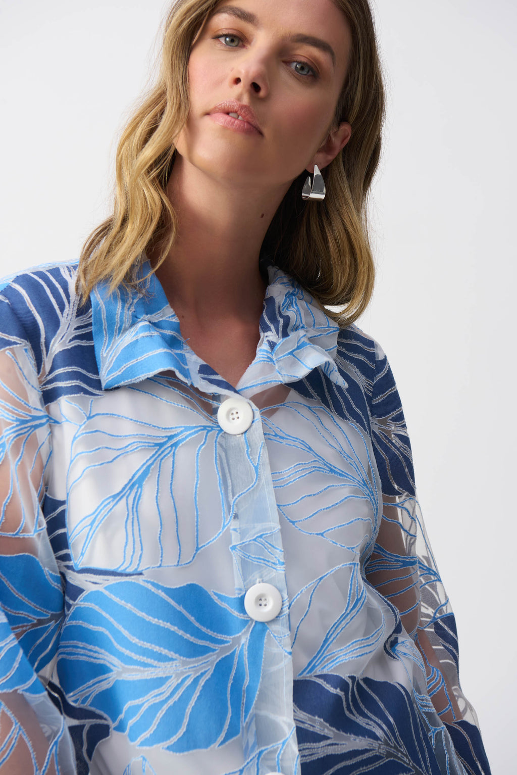 Jassen blauw Joseph Ribkoff
