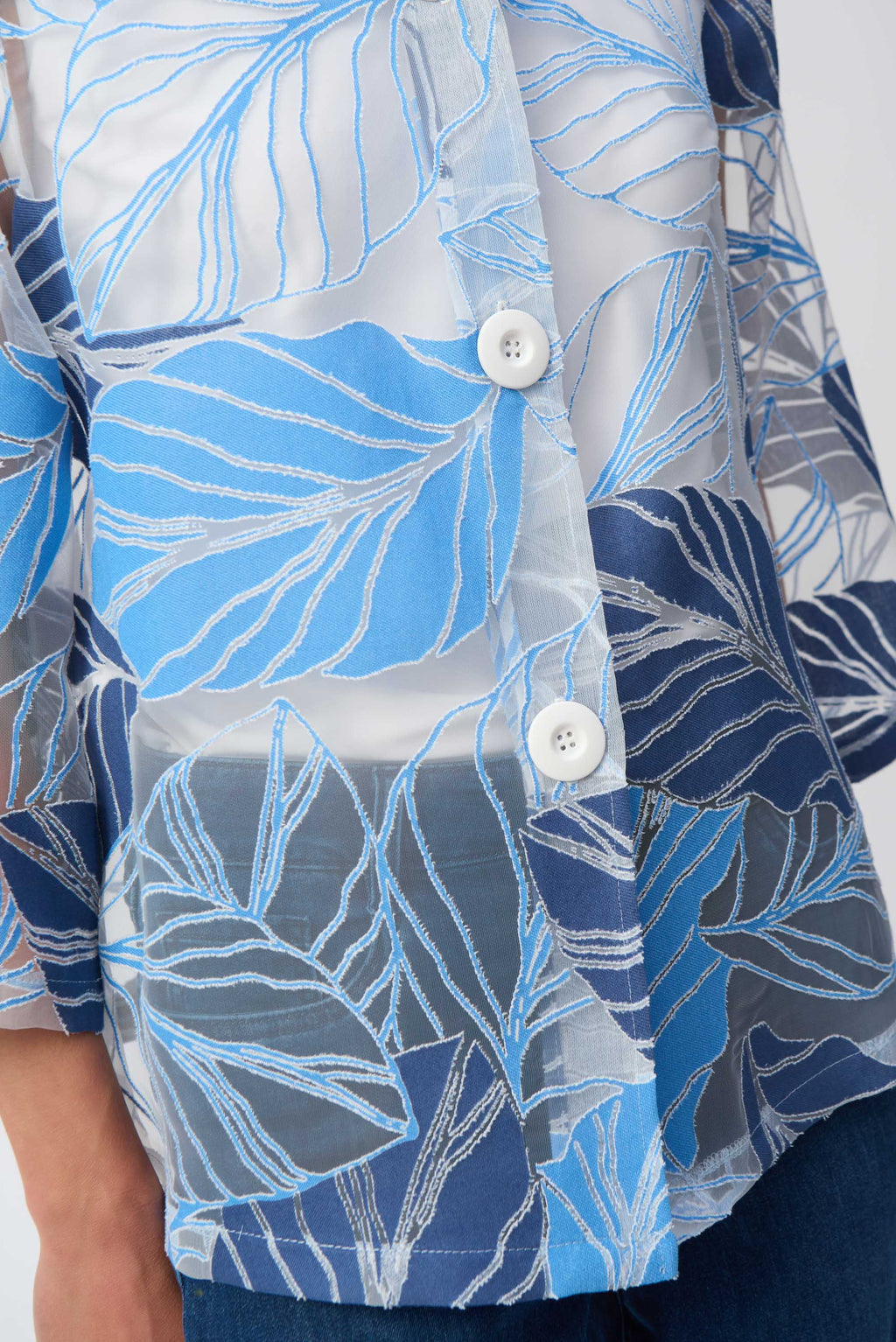 Jassen blauw Joseph Ribkoff