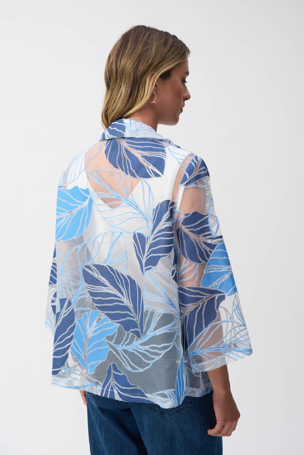 Jassen blauw Joseph Ribkoff