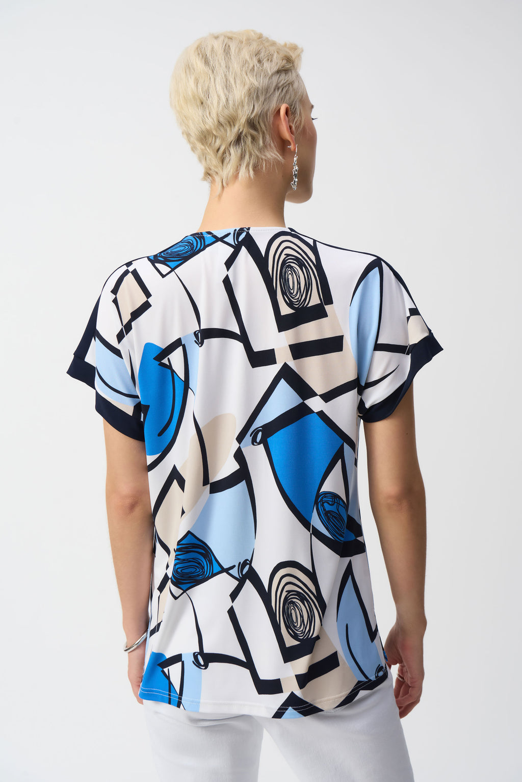 Blouses korte mouw multicolor Joseph Ribkoff
