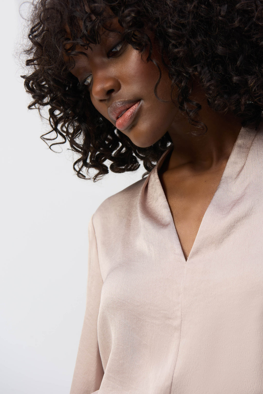 Blouses korte mouw beige Joseph Ribkoff