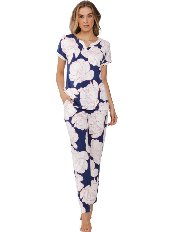 Pyjama's navy Pastunette