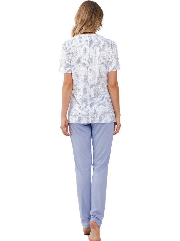 Pyjama's blauw Pastunette