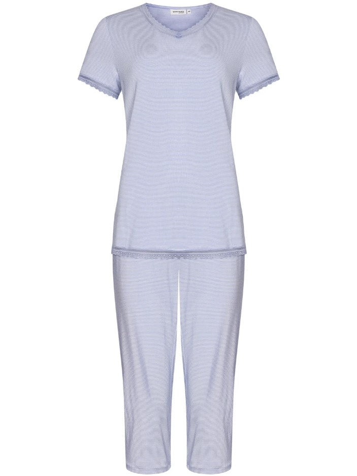 Pyjama's blauw Pastunette