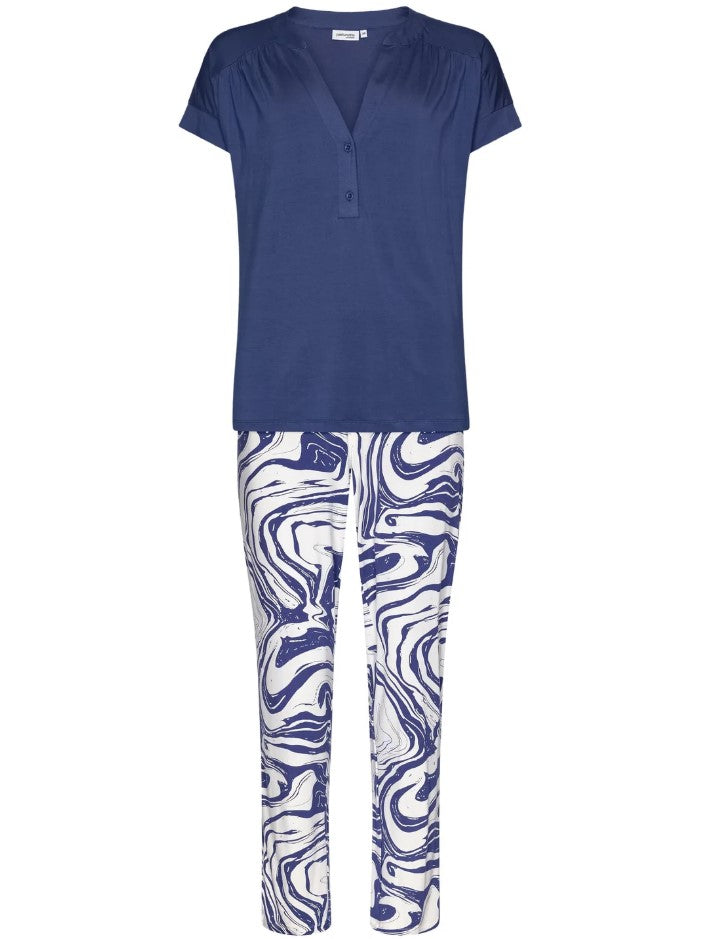 Pyjama's navy Pastunette