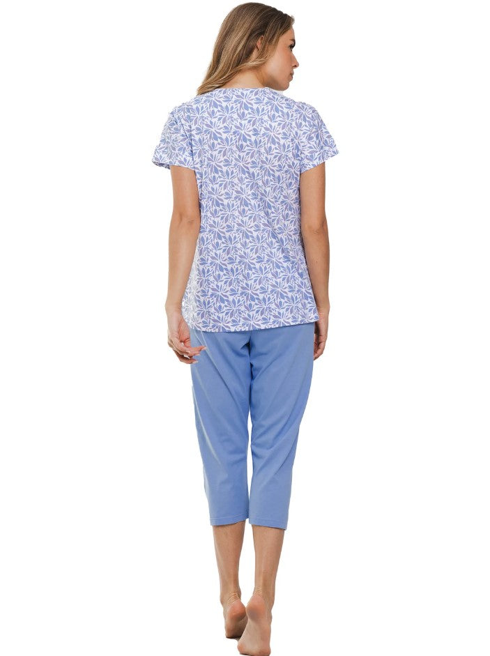 Pyjama's blauw Pastunette