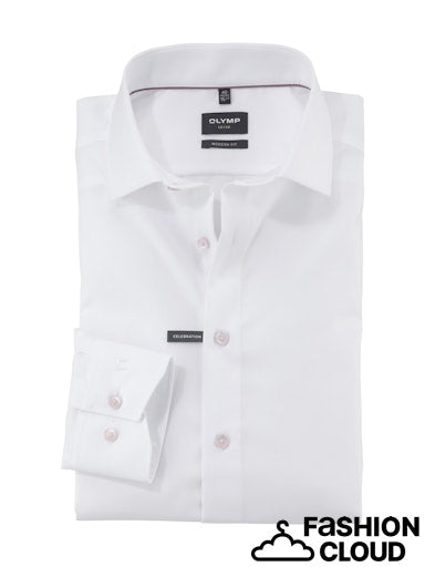 Hemden lange mouw roze OLYMP