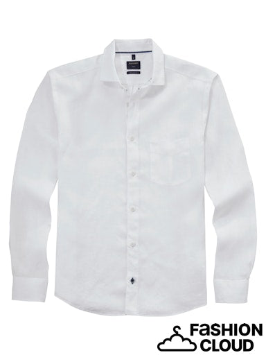 Hemden lange mouw wit OLYMP