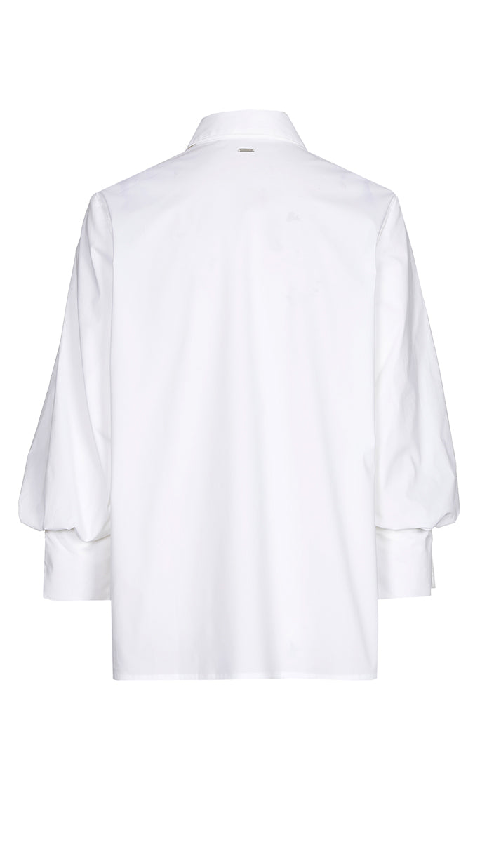 Blouses lange mouw wit Xandres